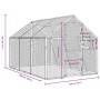 Pajarera de aluminio gris antracita 1,79x3x1,85 m de , Pies y jaulas para pájaros - Ref: Foro24-3155802, Precio: 541,08 €, De...