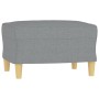 Juego de sofás con cojines 4 piezas tela gris claro de , Sofás - Ref: Foro24-3201560, Precio: 698,28 €, Descuento: %