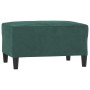 Juego de sofás con cojines 4 piezas terciopelo verde oscuro de , Sofás - Ref: Foro24-3202182, Precio: 845,41 €, Descuento: %