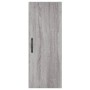 Aparador alto madera contrachapada gris Sonoma 34,5x34x180 cm de , Aparadores - Ref: Foro24-3199143, Precio: 96,22 €, Descuen...