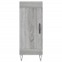 Aparador alto madera contrachapada gris Sonoma 34,5x34x180 cm de , Aparadores - Ref: Foro24-3199143, Precio: 96,22 €, Descuen...