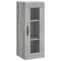 Aparador alto madera contrachapada gris Sonoma 34,5x34x180 cm de , Aparadores - Ref: Foro24-3199335, Precio: 114,04 €, Descue...