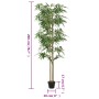 Árbol de bambú artificial con 1520 hojas verde 200 cm de , Flora artificial - Ref: Foro24-358979, Precio: 102,74 €, Descuento: %