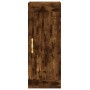 Aparador de madera contrachapada roble ahumado 34,5x34x180 cm de , Aparadores - Ref: Foro24-3200118, Precio: 100,26 €, Descue...
