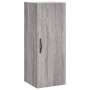 Aparador alto madera contrachapada gris Sonoma 34,5x34x180 cm de , Aparadores - Ref: Foro24-3198951, Precio: 102,02 €, Descue...