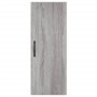 Aparador alto madera contrachapada gris Sonoma 34,5x34x180 cm de , Aparadores - Ref: Foro24-3198951, Precio: 102,02 €, Descue...