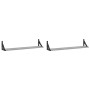 Estantes pared 2 uds madera ingeniería gris Sonoma 80x15x15,5cm de , Estantes y estanterías - Ref: Foro24-836331, Precio: 35,...