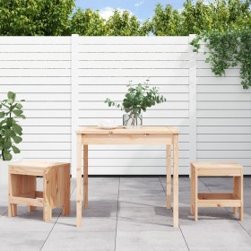 Mesa y sillas de jardín 3 piezas madera maciza de pino de , Conjuntos de jardín - Ref: Foro24-3157703, Precio: 142,38 €, Desc...