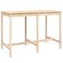 Set de mesa y taburetes altos jardín 7 pzas madera maciza pino de , Conjuntos de jardín - Ref: Foro24-3157811, Precio: 466,25...