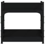 Soporte de impresora 2 niveles negro 40x20x40 cm de , Soportes para impresoras - Ref: Foro24-833990, Precio: 26,21 €, Descuen...