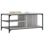 Mesa de centro madera contrachapada gris Sonoma 100x50x45 cm de , Mesas de centro - Ref: Foro24-835307, Precio: 59,23 €, Desc...
