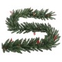 Árboles de Navidad artificiales 2 uds corona, guirnalda y LED de , Arboles de navidad - Ref: Foro24-344648, Precio: 113,57 €,...