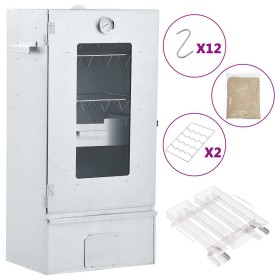 Horno ahumador de BBQ con generador humo frío acero galvanizado de , Barbacoas - Ref: Foro24-3200759, Precio: 177,10 €, Descu...