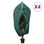 Cubiertas para plantas con cremallera 4 uds 70 g/m² 3,93x3 m de , Accesorios de jardinería - Ref: Foro24-3203573, Precio: 129...