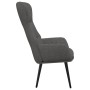 Sillón de relax con reposapiés de tela gris oscuro de , Sillones - Ref: Foro24-3097430, Precio: 121,87 €, Descuento: %