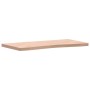 Tablero de escritorio madera maciza de haya 110x(50-55)x4 cm de , Accesorios y productos para escritorios - Ref: Foro24-35604...
