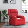 Sillón de masaje reclinable cuero sintético rojo de , Sillones - Ref: Foro24-373534, Precio: 228,34 €, Descuento: %