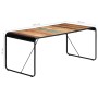 Mesa de comedor de madera maciza reciclada 180x90x76 cm en Mesas de comedor | Comprar online en Foru.es
