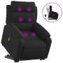 Sillón reclinable de masaje elevable tela negro de , Sillones - Ref: Foro24-3204994, Precio: 309,64 €, Descuento: %
