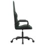Silla gaming con masaje cuero sintético verde y negro de , Sillones para videojuegos - Ref: Foro24-345560, Precio: 99,30 €, D...