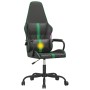 Silla gaming con masaje cuero sintético verde y negro de , Sillones para videojuegos - Ref: Foro24-345560, Precio: 99,30 €, D...
