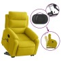 Sillón reclinable de masaje elevable terciopelo amarillo de , Sillones - Ref: Foro24-3205110, Precio: 299,75 €, Descuento: %
