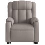 Sillón reclinable elevable tela gris taupe de , Sillones - Ref: Foro24-3205324, Precio: 299,20 €, Descuento: %
