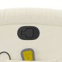 Sillón reclinable de masaje elevable terciopelo crema de , Sillones - Ref: Foro24-3204320, Precio: 306,40 €, Descuento: %