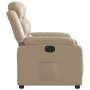 Sillón reclinable eléctrico de cuero sintético color capuchino de , Sillones - Ref: Foro24-3205034, Precio: 253,12 €, Descuen...