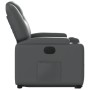 Sillón reclinable elevable eléctrico de cuero sintético gris de , Sillones - Ref: Foro24-3204447, Precio: 357,56 €, Descuento: %
