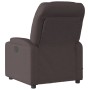 Sillón reclinable de masaje eléctrico tela marrón oscuro de , Sillones - Ref: Foro24-3204589, Precio: 261,54 €, Descuento: %