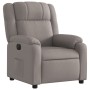Sillón reclinable eléctrico tela gris taupé de , Sillones - Ref: Foro24-3205186, Precio: 278,94 €, Descuento: %