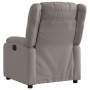 Sillón reclinable eléctrico tela gris taupé de , Sillones - Ref: Foro24-3205186, Precio: 278,94 €, Descuento: %