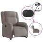 Sillón reclinable eléctrico tela gris taupé de , Sillones - Ref: Foro24-3205186, Precio: 278,94 €, Descuento: %