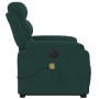 Sillón masaje reclinable elevable terciopelo verde oscuro de , Sillones - Ref: Foro24-3205127, Precio: 362,06 €, Descuento: %