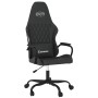 Silla gaming con masaje cuero sintético negro de , Sillones para videojuegos - Ref: Foro24-345541, Precio: 104,24 €, Descuent...