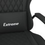 Silla gaming con masaje cuero sintético negro de , Sillones para videojuegos - Ref: Foro24-345541, Precio: 104,24 €, Descuent...