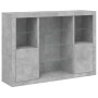 Aparador con luz LED 3 pzas madera de ingeniería gris hormigón de , Aparadores - Ref: Foro24-3209131, Precio: 201,60 €, Descu...