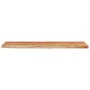 Estante pared rectangular madera acacia borde vivo 120x30x3,8cm de , Tableros para mesas - Ref: Foro24-370290, Precio: 91,94 ...