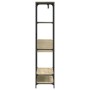 Armario cajones madera ingeniería roble Sonoma 100x40x180 cm de , Armarios roperos - Ref: Foro24-838949, Precio: 139,97 €, De...
