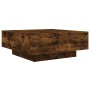 Mesa de centro madera de ingeniería roble ahumado 80x80x31 cm de , Mesas de centro - Ref: Foro24-836585, Precio: 72,78 €, Des...