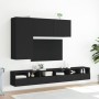 Mueble de TV de pared madera de ingeniería negro 60x30x30 cm de , Muebles TV - Ref: Foro24-836856, Precio: 44,73 €, Descuento: %