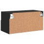 Mueble de TV de pared madera de ingeniería negro 60x30x30 cm de , Muebles TV - Ref: Foro24-836856, Precio: 44,73 €, Descuento: %