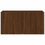 Mueble para TV de pared roble marrón 80x30x41 cm de , Muebles TV - Ref: Foro24-836964, Precio: 55,22 €, Descuento: %