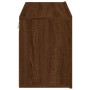 Mueble para TV de pared roble marrón 80x30x41 cm de , Muebles TV - Ref: Foro24-836964, Precio: 55,22 €, Descuento: %