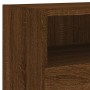 Mueble de pared TV madera ingeniería marrón roble 80x30x30 cm de , Muebles TV - Ref: Foro24-836880, Precio: 47,23 €, Descuent...