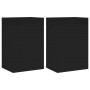 Muebles TV de pared 2 uds madera ingeniería negro 40,5x30x60 cm de , Muebles TV - Ref: Foro24-836913, Precio: 71,75 €, Descue...