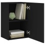 Muebles TV de pared 2 uds madera ingeniería negro 40,5x30x60 cm de , Muebles TV - Ref: Foro24-836913, Precio: 71,75 €, Descue...