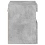 Muebles TV de pared luces LED 2 uds gris hormigón 40x30x40 cm de , Muebles TV - Ref: Foro24-837176, Precio: 62,22 €, Descuent...