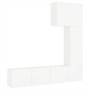 Muebles de TV de pared 5 piezas madera de ingeniería blanco de , Muebles TV - Ref: Foro24-3216482, Precio: 271,25 €, Descuent...